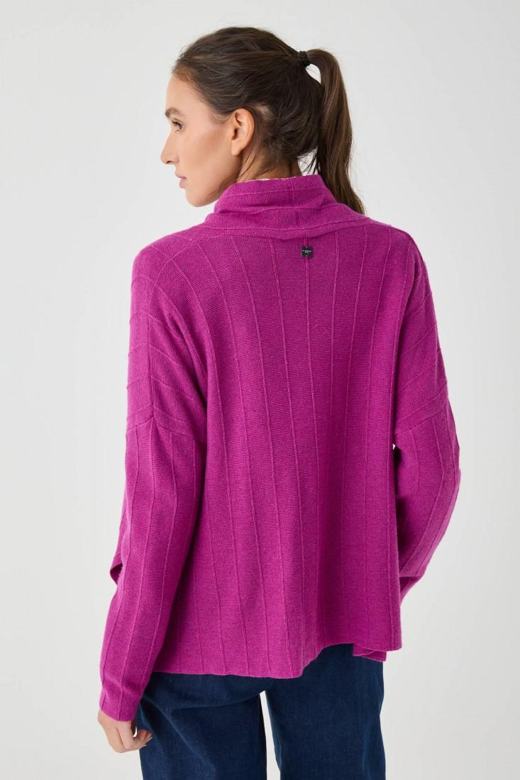 Zanetti 1965 Cardigan in misto lana viscosa Nuovo