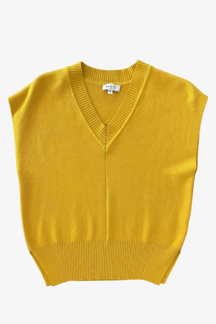 Zanetti 1965 Gilet in misto di viscosa Pezzi Unici