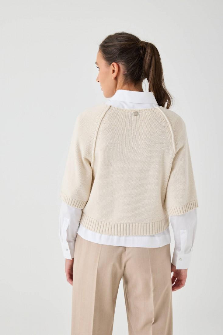 Zanetti 1965 Maglione con paillettes 50% di sconto con spedizione gratuita