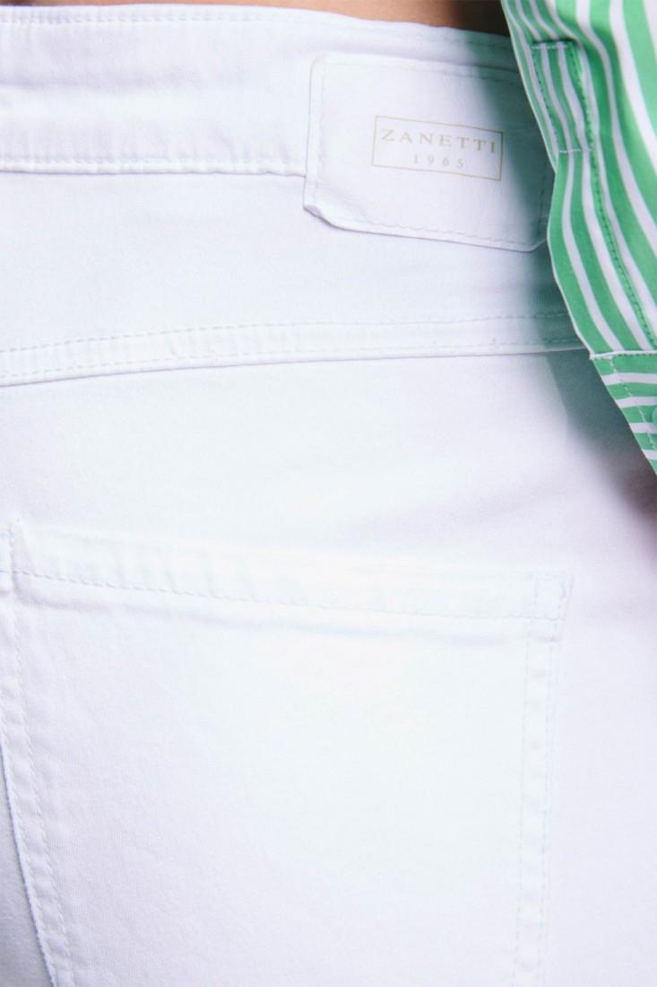 Zanetti 1965 Jeans stretch slim bianco Fino Al -60%