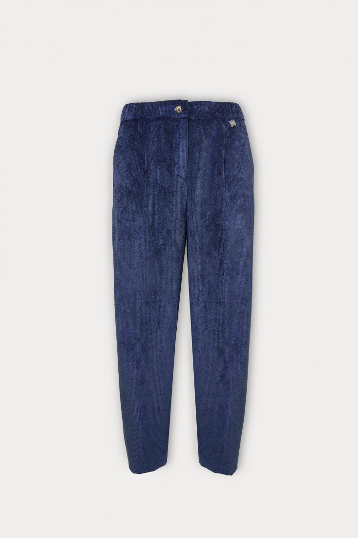 Zanetti 1965 Pantalone carrot in velluto Prezzo Ridotto