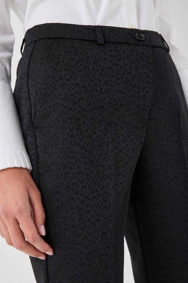 Zanetti 1965 Pantalone stretch animalier Novità
