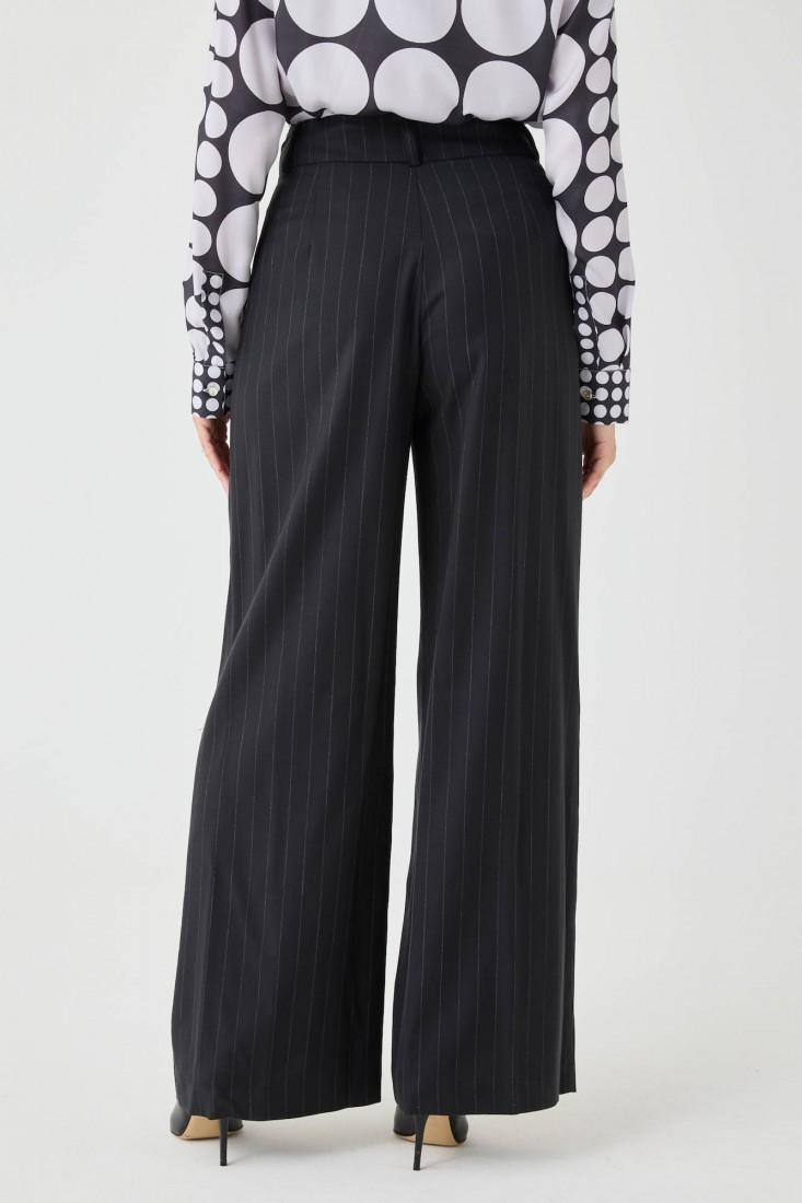 Zanetti 1965 Pantalone ampio gessato Hotsell