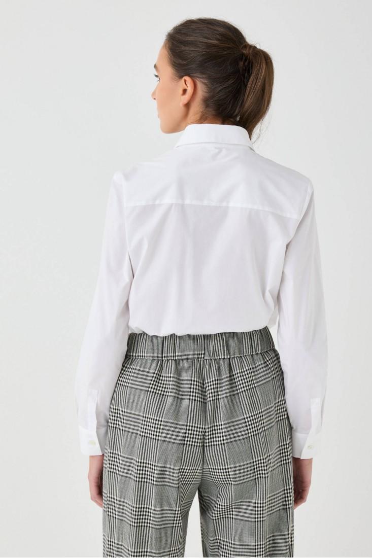 Zanetti 1965 Camicia con dettaglio a pieghe frontale Vendite Flash