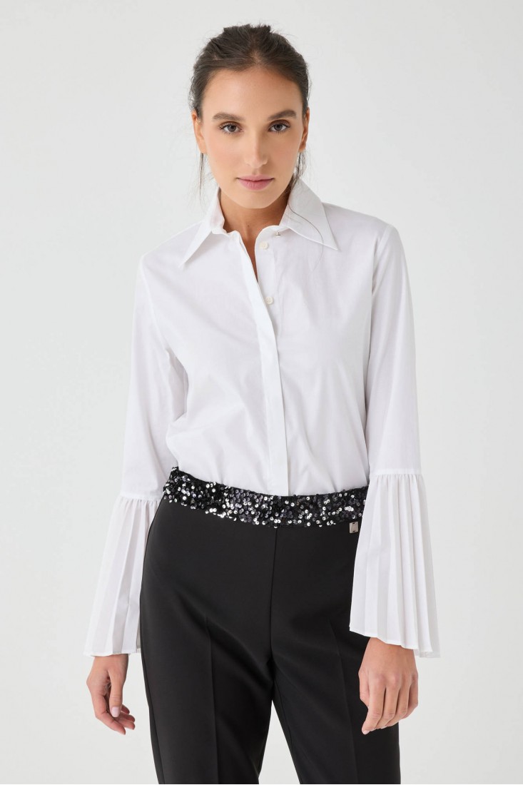 Zanetti 1965 Camicia con mancihe plissettate Nuova