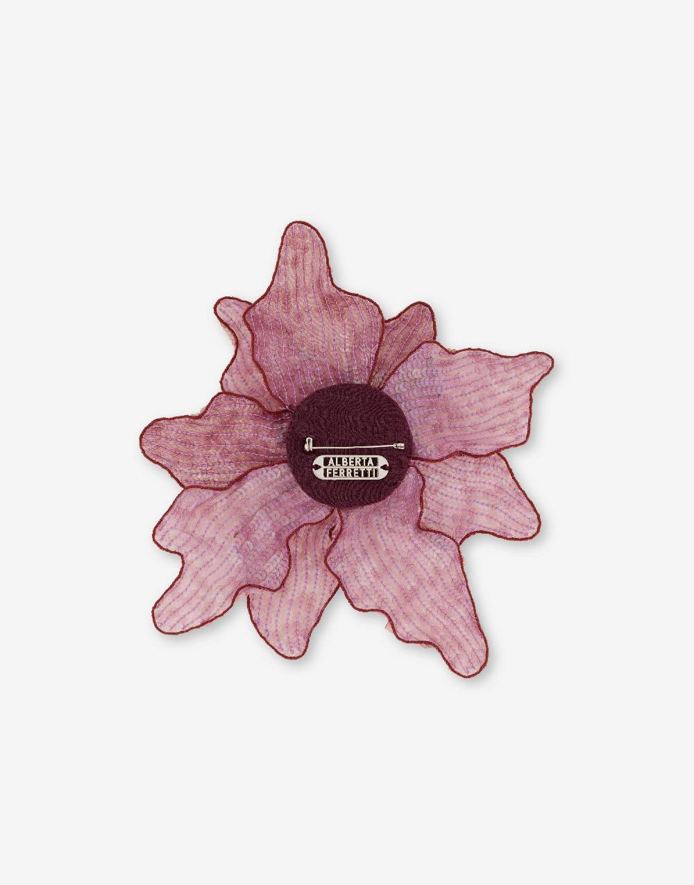 Alberta Ferretti Spilla bijoux a fiore Dripping Rose Lightning offer