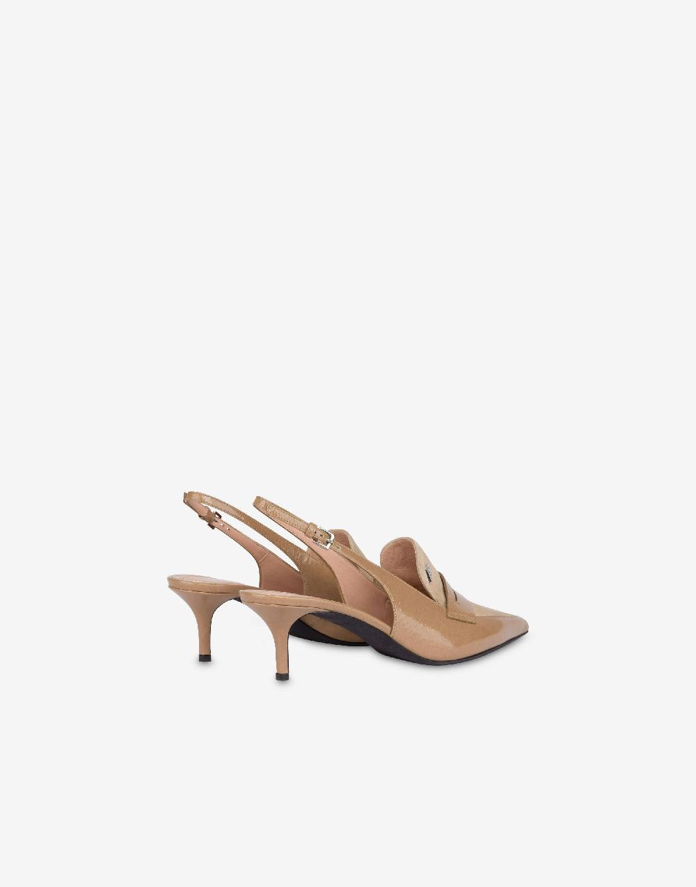 Alberta Ferretti Slingback in vitello e camoscio Penny Offerte stagionali