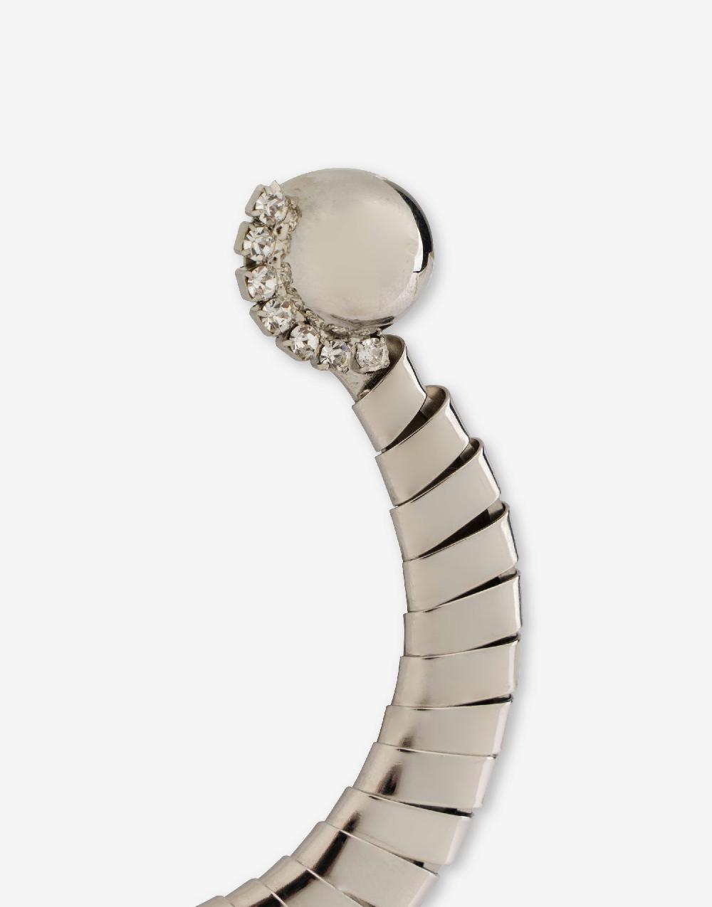Alberta Ferretti Orecchini in metallo argento Comprane uno, ottenene uno gratis