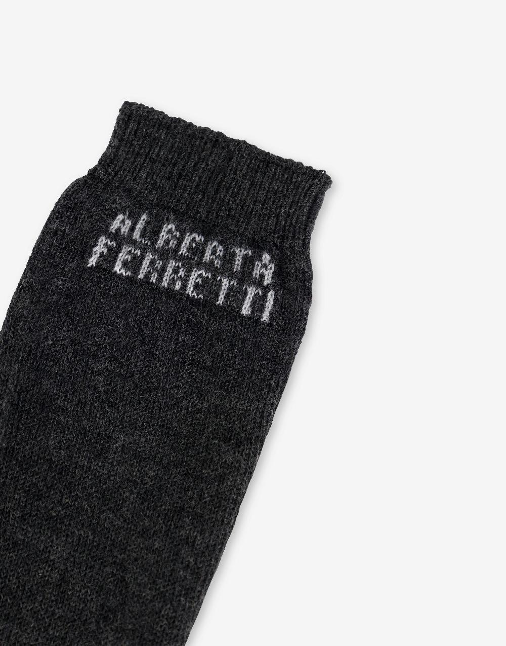 Alberta Ferretti Calze in lana e seta Fino al 50% di sconto