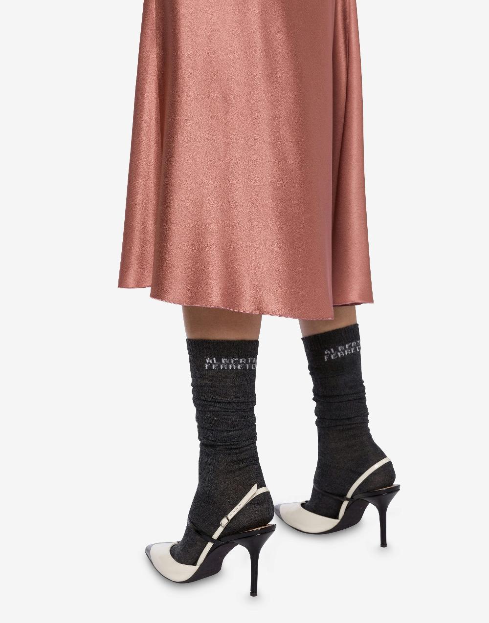 Alberta Ferretti Calze in lana e seta Fino al 50% di sconto