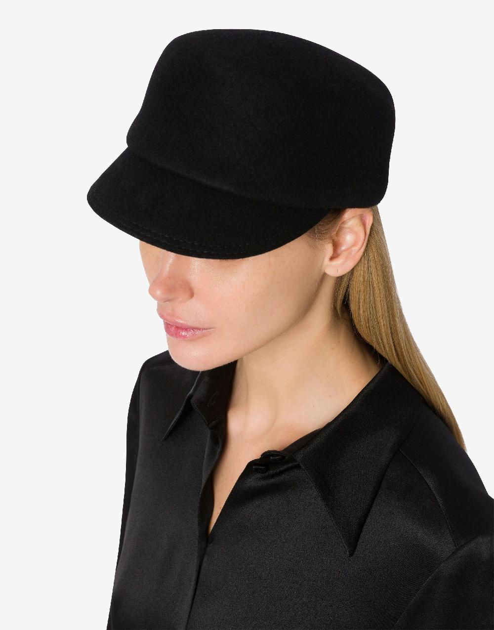 Alberta Ferretti Cappello in panno di lana Fino al 55% di sconto
