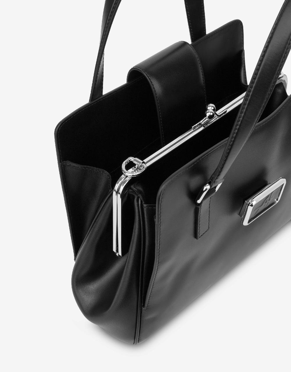 Alberta Ferretti Borsa doppio manico in vitello Allure Duty-free