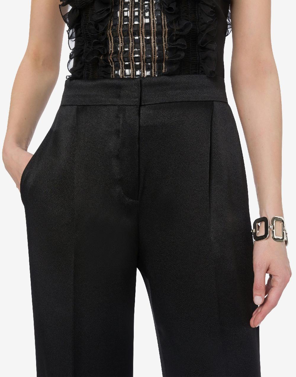Alberta Ferretti Pantalone in raso Lightning offer