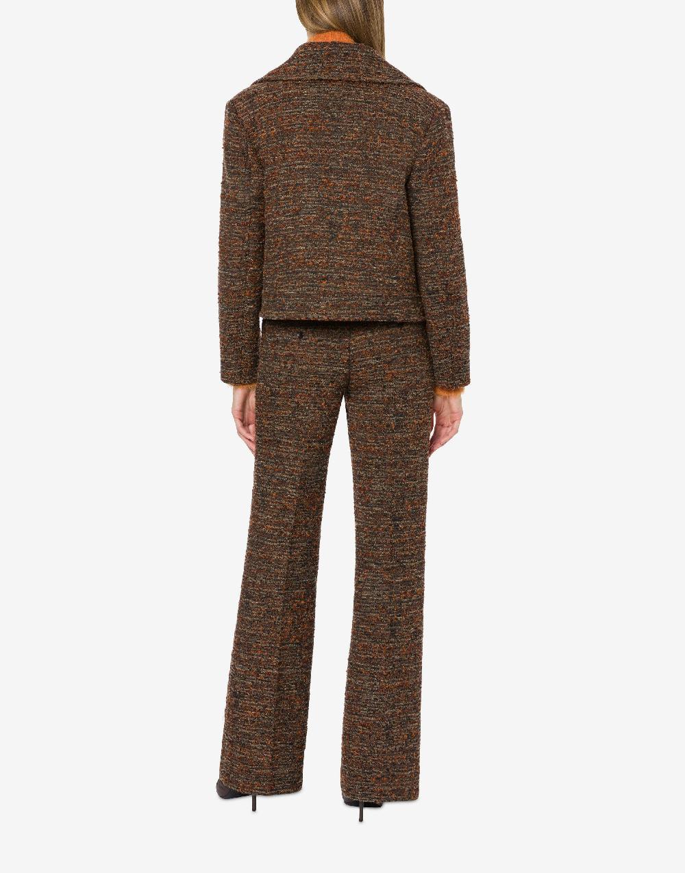 Alberta Ferretti Cappotto corto in tweed bottonato Comprane uno, ottenene uno gratis