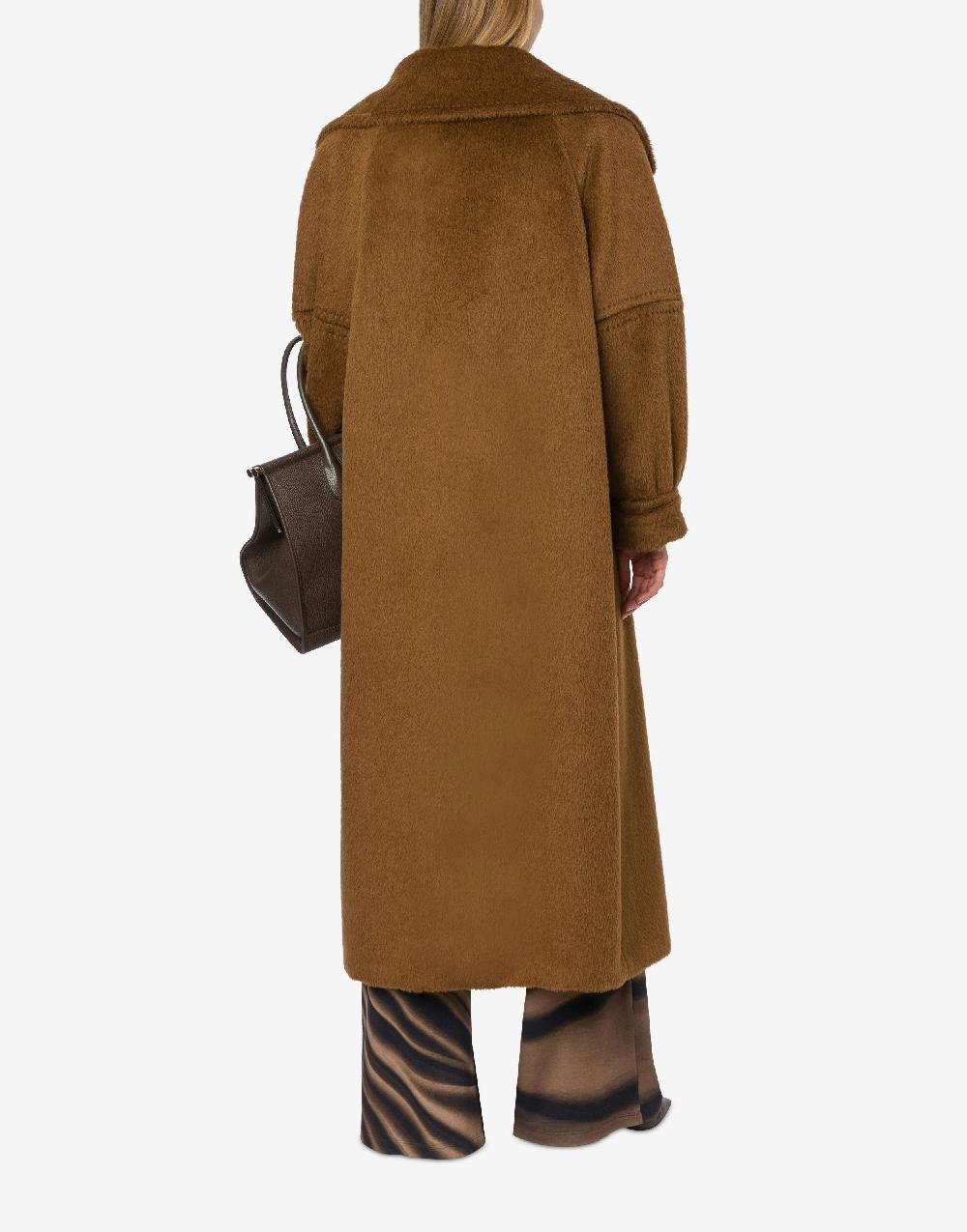 Alberta Ferretti Cappotto in alpaca Suri Enormi risparmi