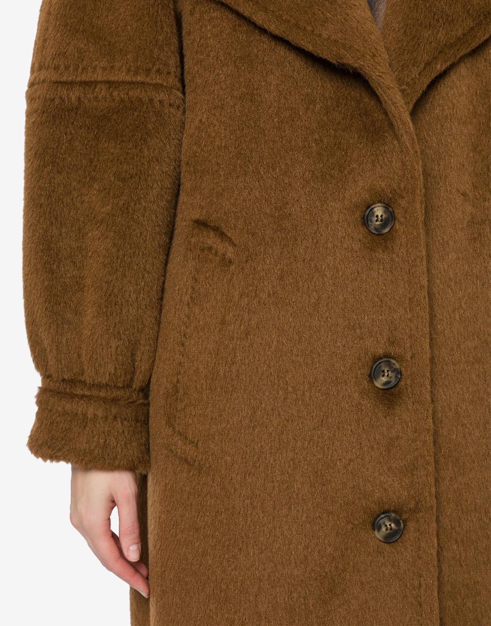 Alberta Ferretti Cappotto in alpaca Suri Enormi risparmi