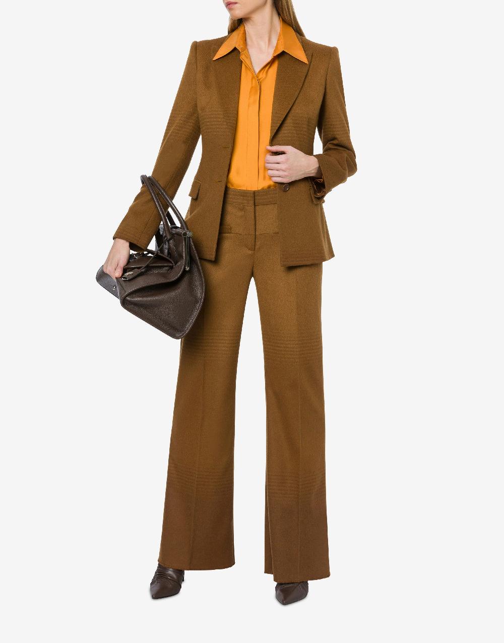 Alberta Ferretti Giacca in flanella sfumata Sconti VIP