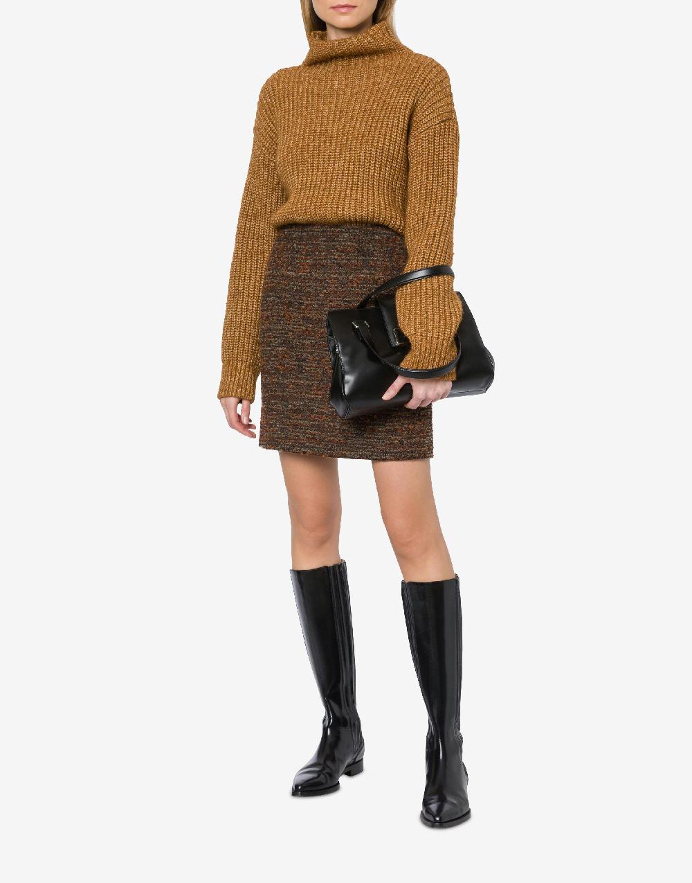 Alberta Ferretti Maglione in fettuccia di lana cotone Super Saving Price