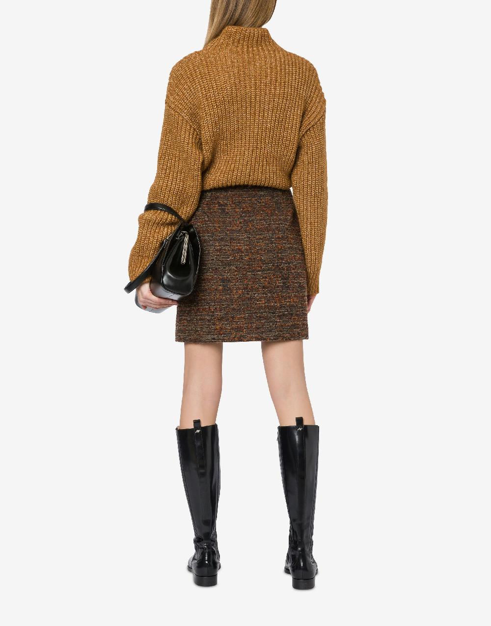 Alberta Ferretti Maglione in fettuccia di lana cotone Super Saving Price