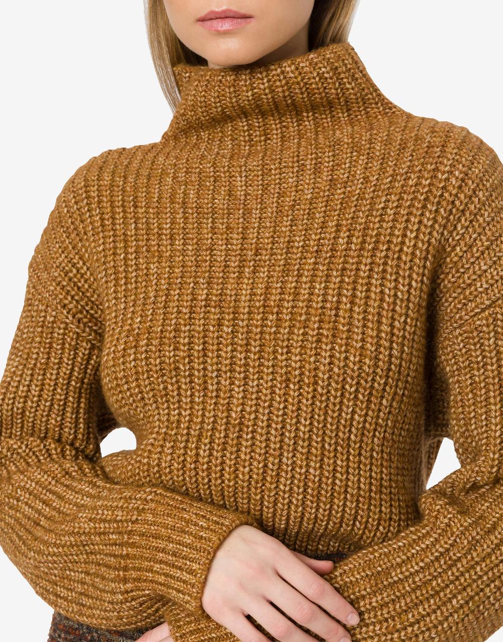 Alberta Ferretti Maglione in fettuccia di lana cotone Super Saving Price