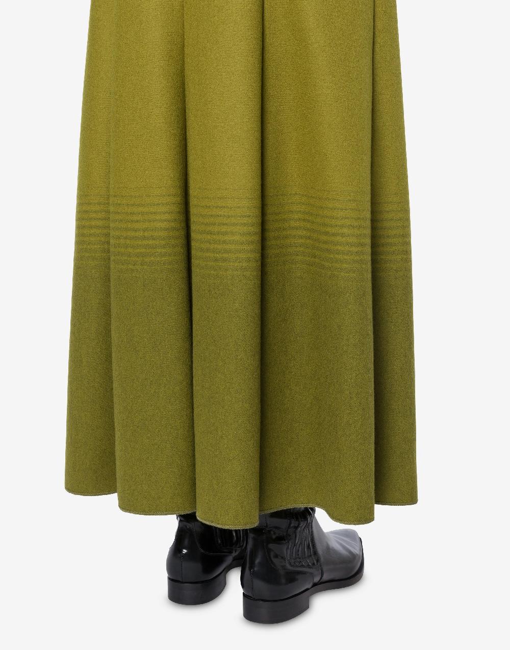 Alberta Ferretti Gonna lunga in flanella sfumata 50% di sconto per tempo limitato