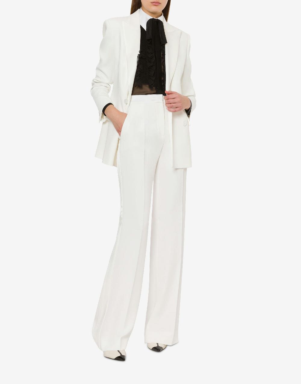 Alberta Ferretti Giacca doppiopetto in cady stretch Promozione