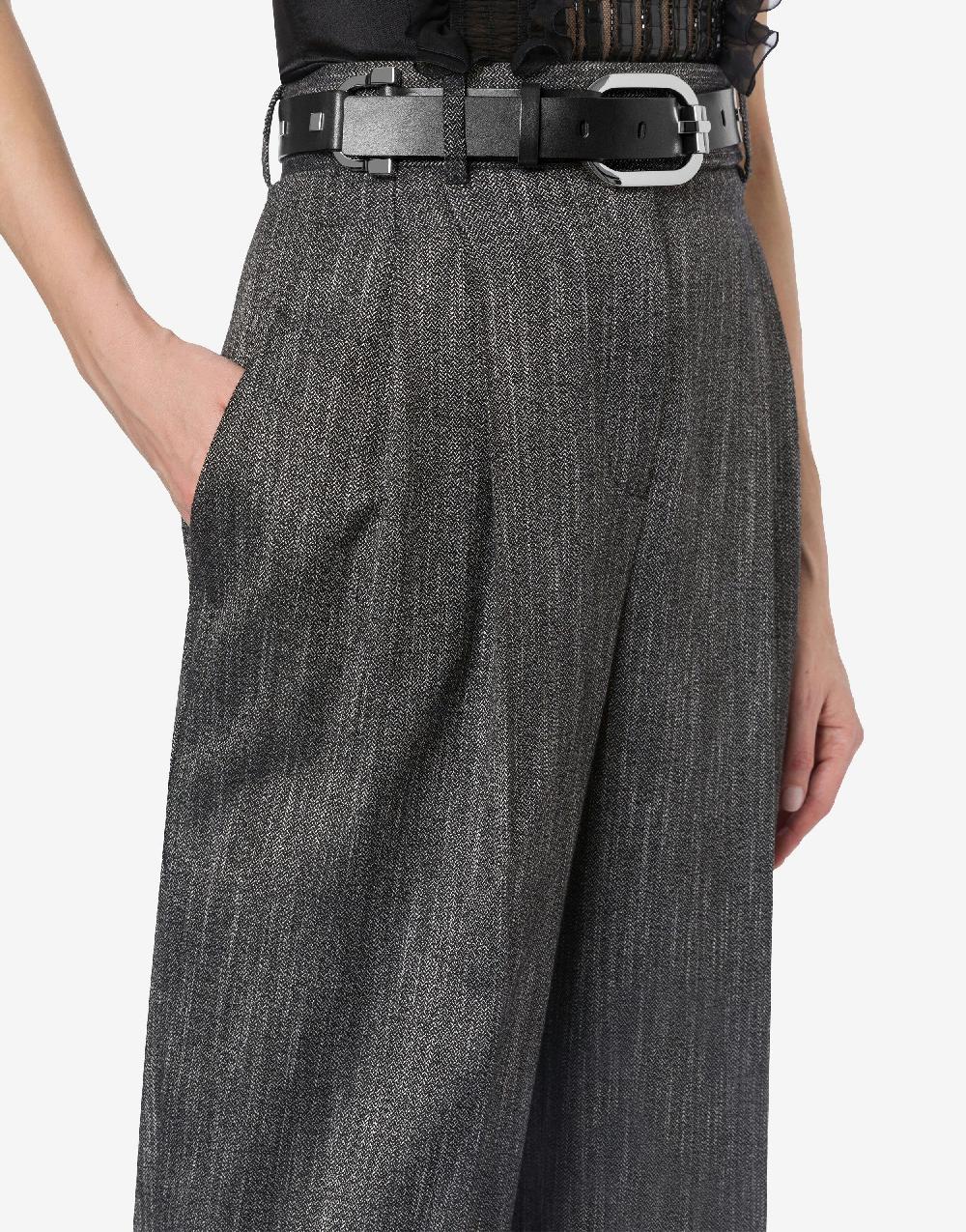 Alberta Ferretti Pantalone in chevron Affare Del Giorno