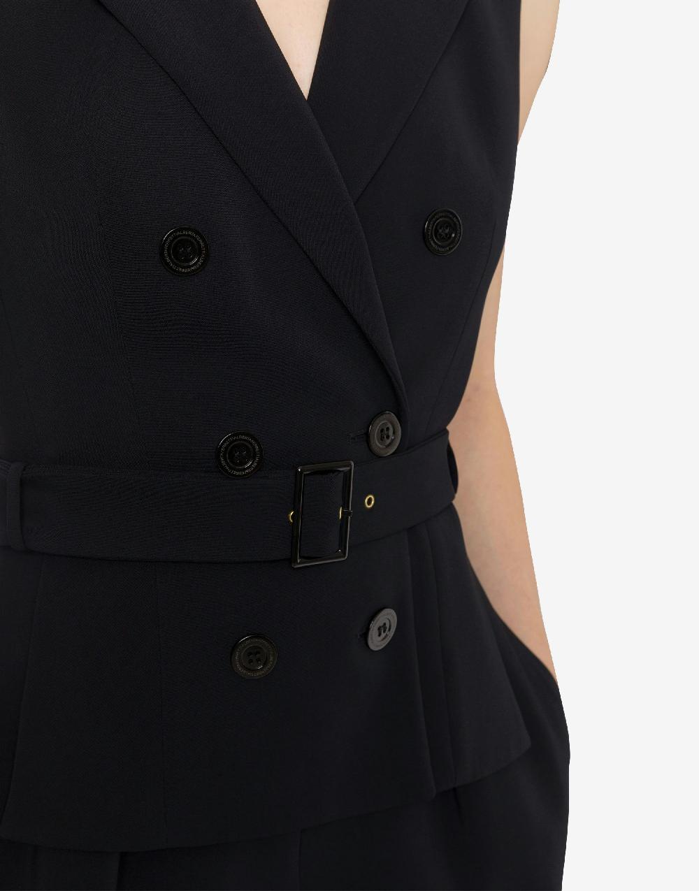 Alberta Ferretti Tuta in cady stretch In Vendita