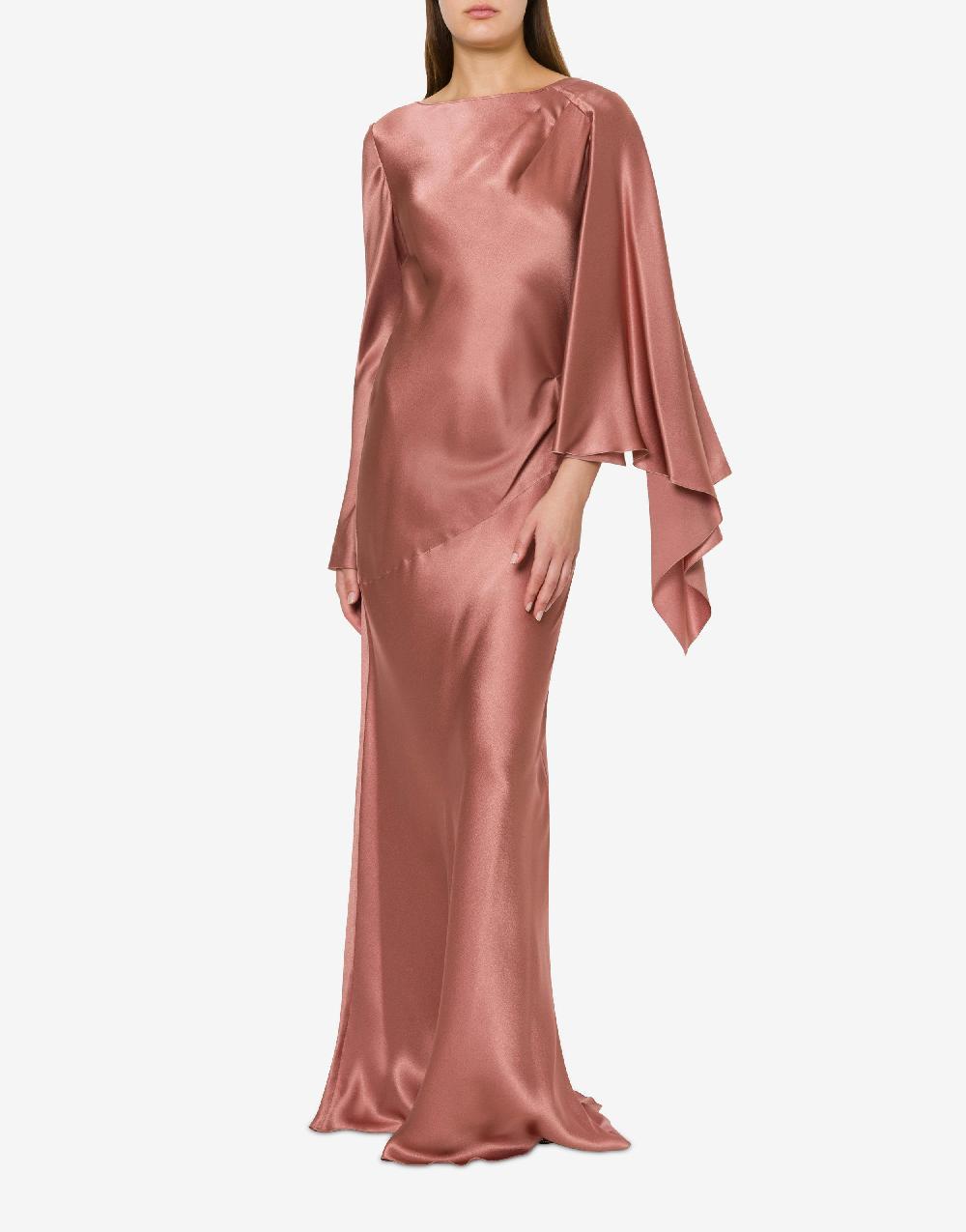 Alberta Ferretti Abito in raso Vendita Calda