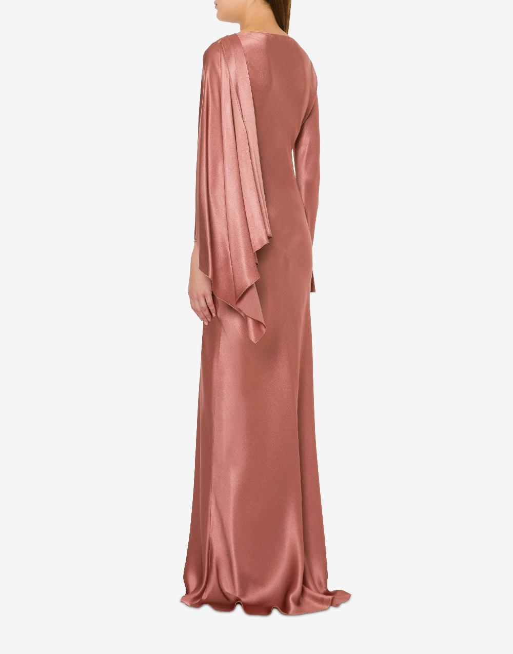 Alberta Ferretti Abito in raso Vendita Calda