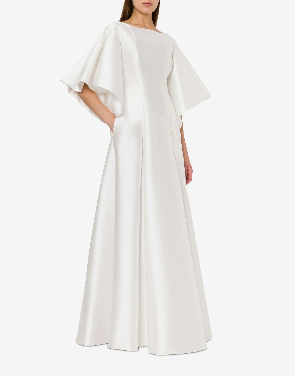 Alberta Ferretti Abito lungo in mikado Negozio online di fabbrica
