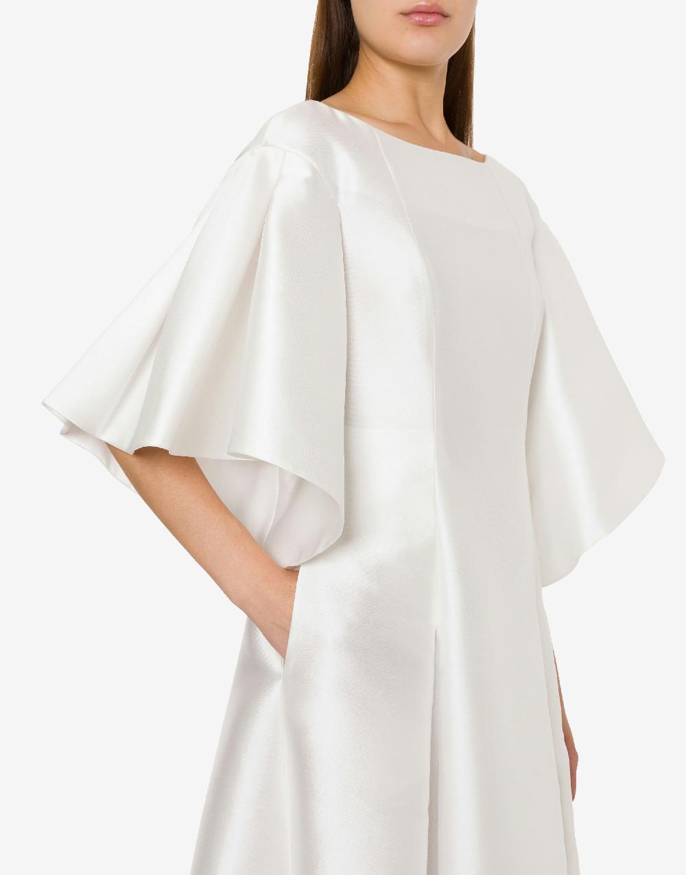 Alberta Ferretti Abito lungo in mikado Negozio online di fabbrica
