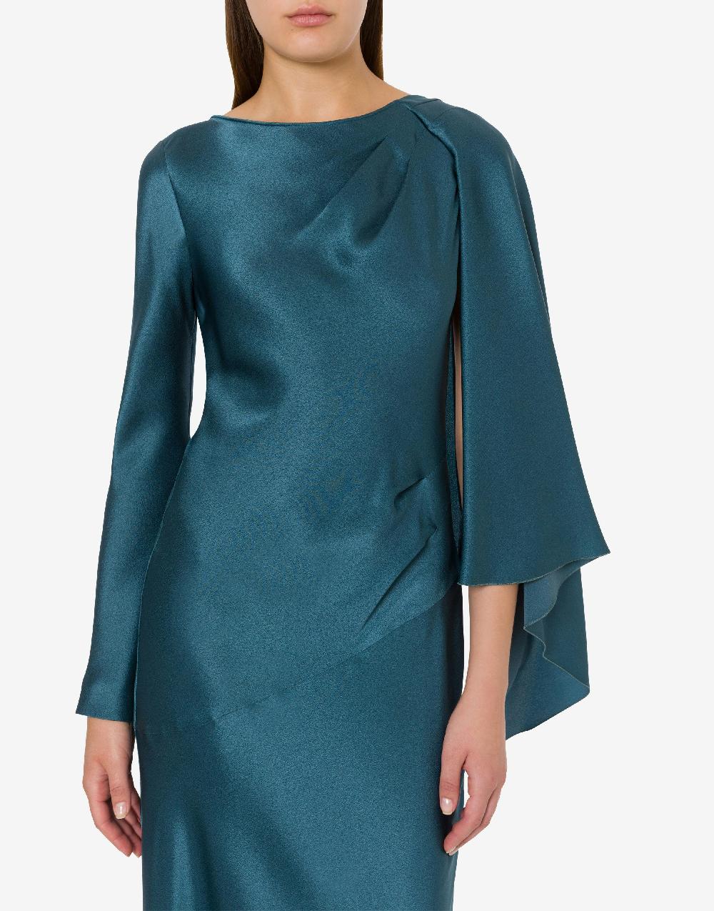 Alberta Ferretti Abito in raso Comprare a buon mercato
