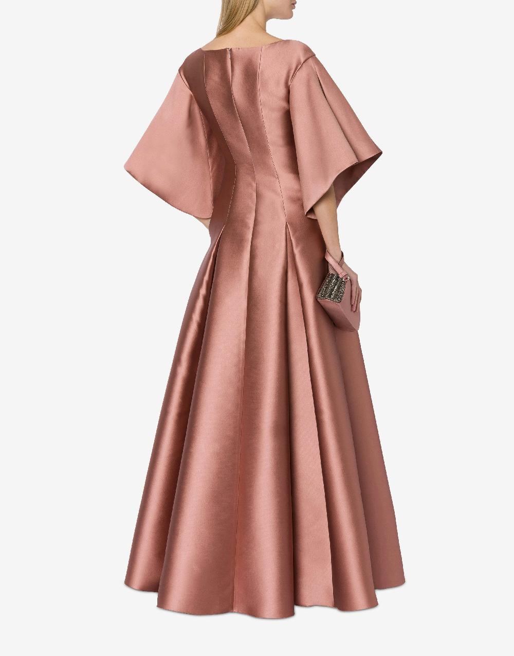 Alberta Ferretti Abito lungo in mikado Offerta esclusiva