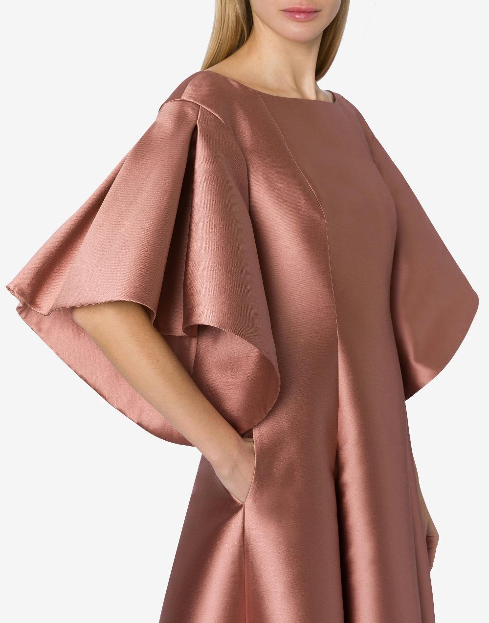 Alberta Ferretti Abito lungo in mikado Offerta esclusiva