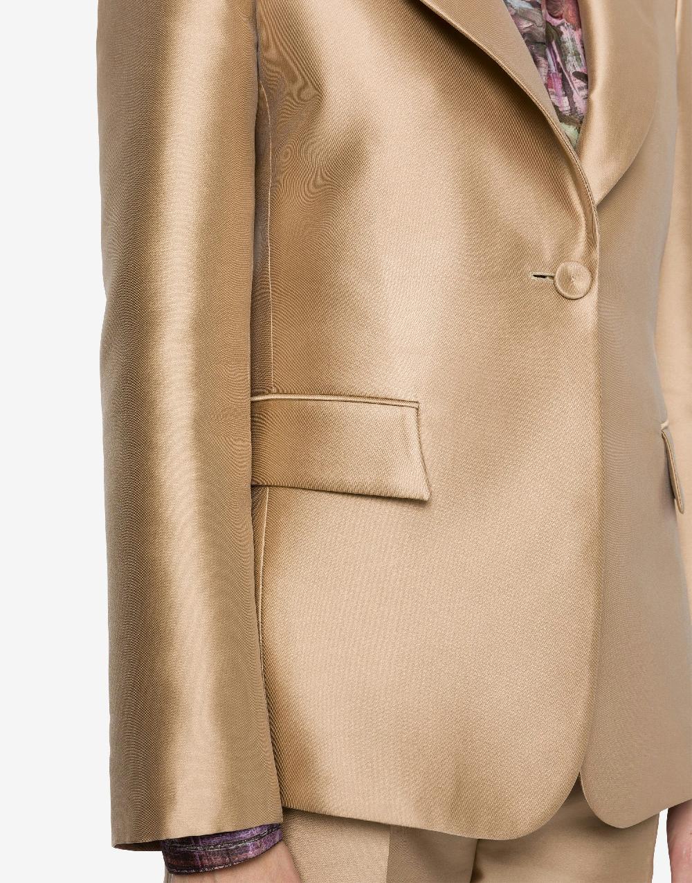 Alberta Ferretti Giacca in mikado Black Friday
