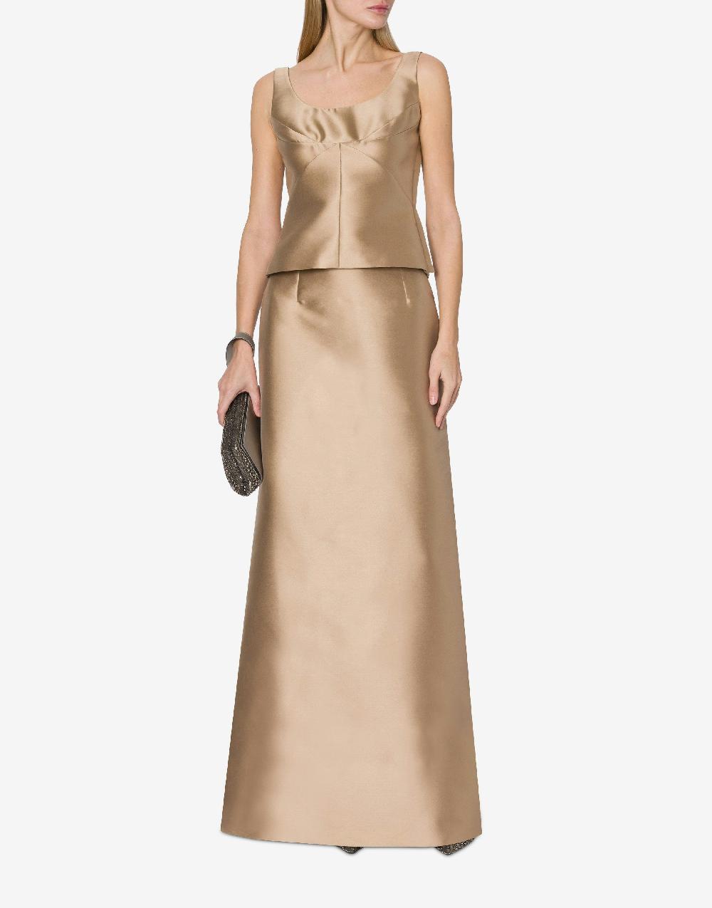 Alberta Ferretti Gonna lunga in mikado Offerta Pasqua