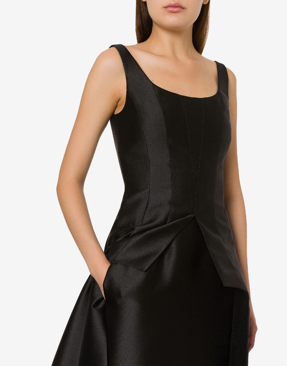 Alberta Ferretti Abito in mikado Offerta San Valentino