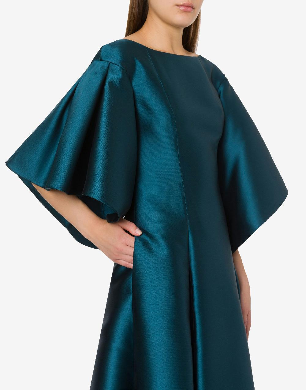 Alberta Ferretti Abito lungo in mikado Offerta temporanea