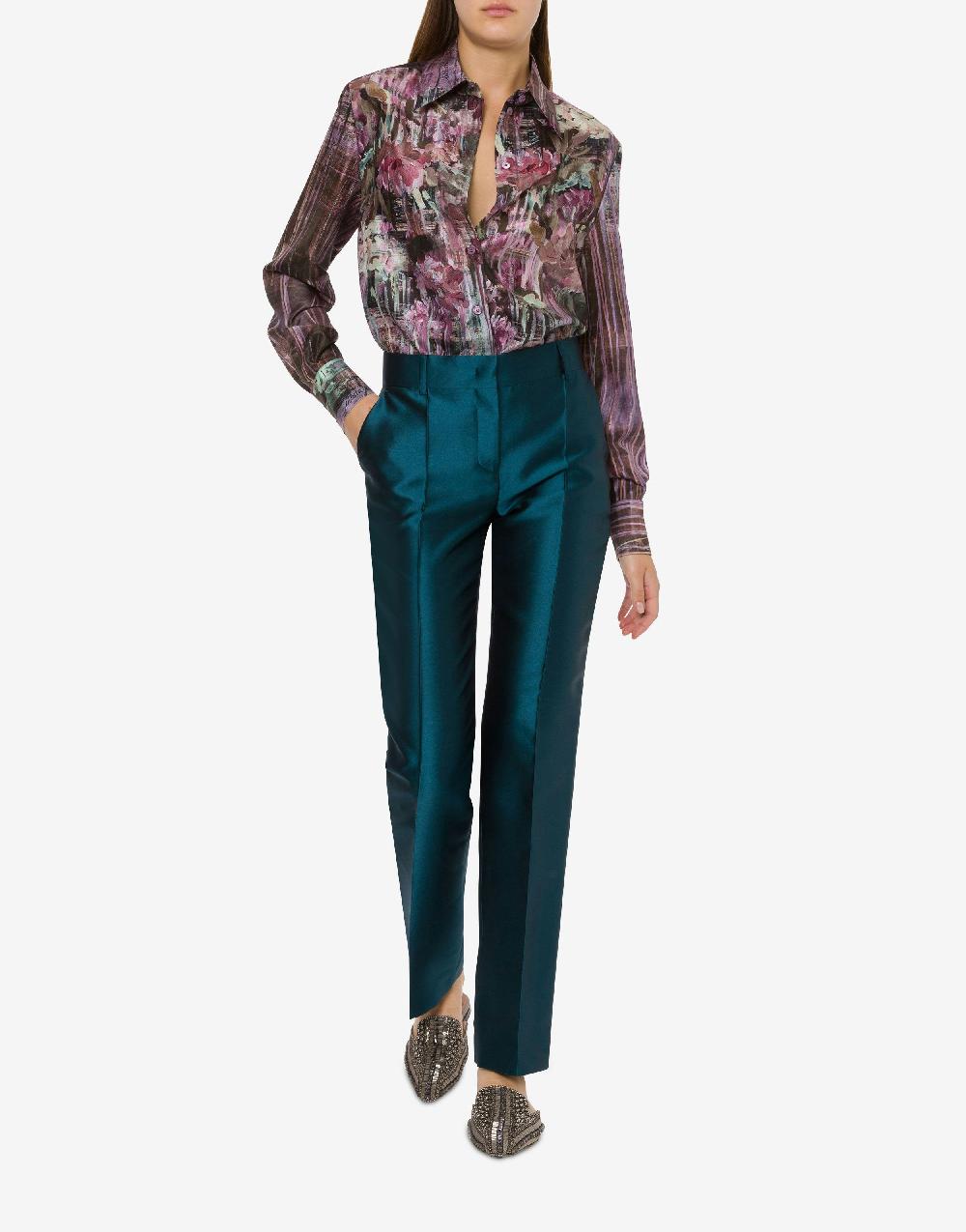 Alberta Ferretti Pantalone in mikado Lightning offer