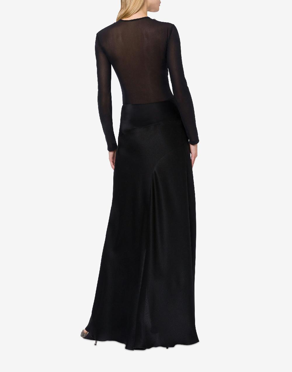 Alberta Ferretti T-shirt in tulle con ricamo Offerta settimanale