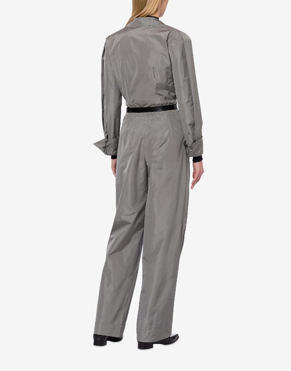 Alberta Ferretti Pantalone a vita alta in taffetà Latest stili