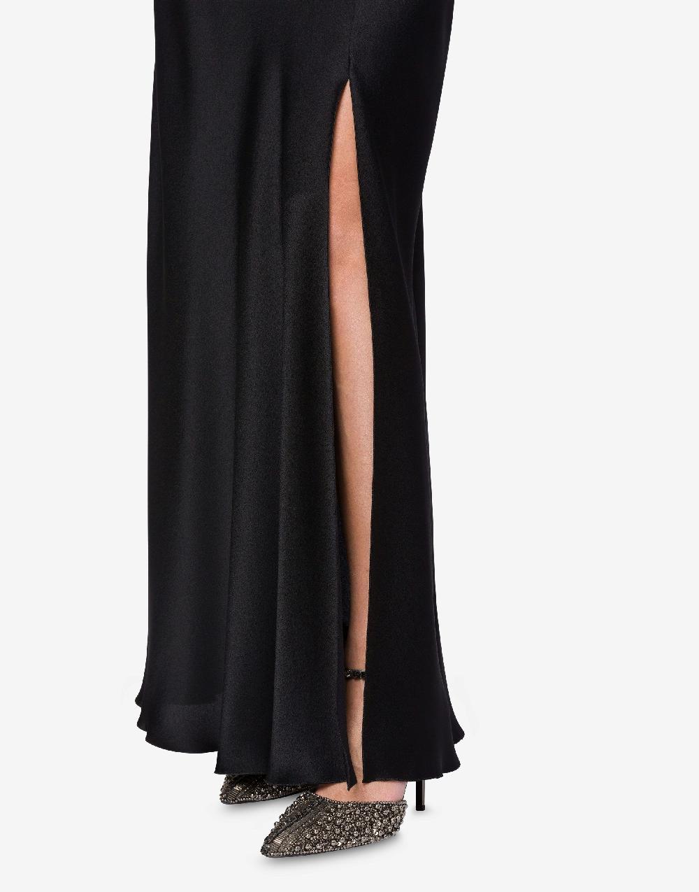Alberta Ferretti Gonna lunga in raso Acquista Ora
