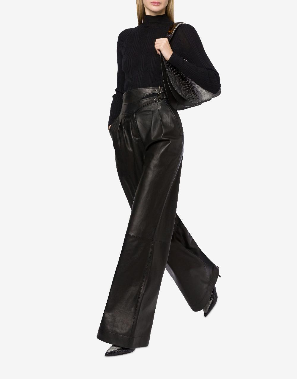 Alberta Ferretti Maglia a coste in lana Shopping Online