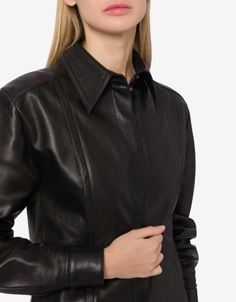 Alberta Ferretti Camicia in nappa glossy Novità