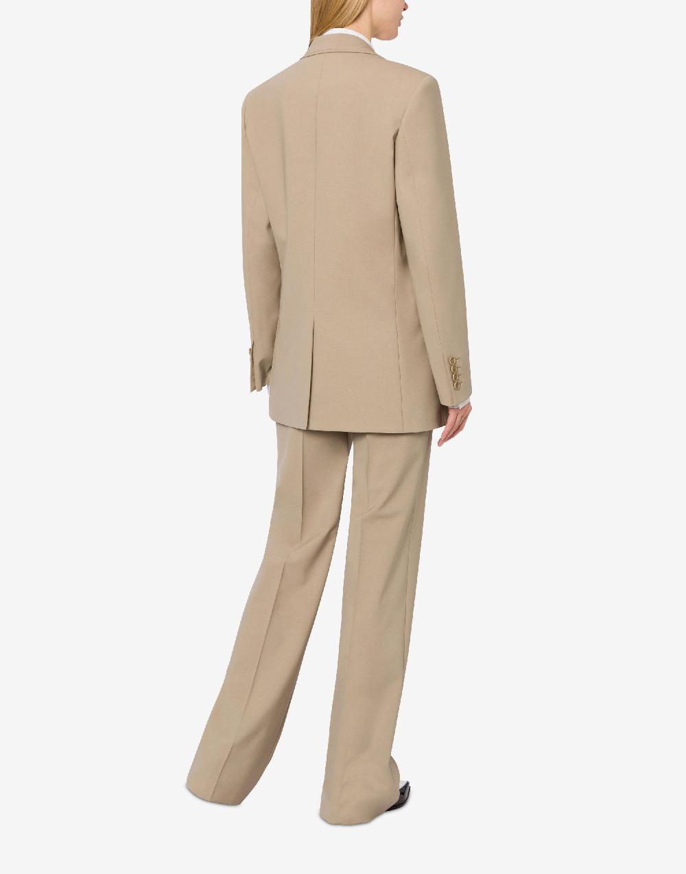 Alberta Ferretti Giacca in tela di lana stretch Spedizione gratuita