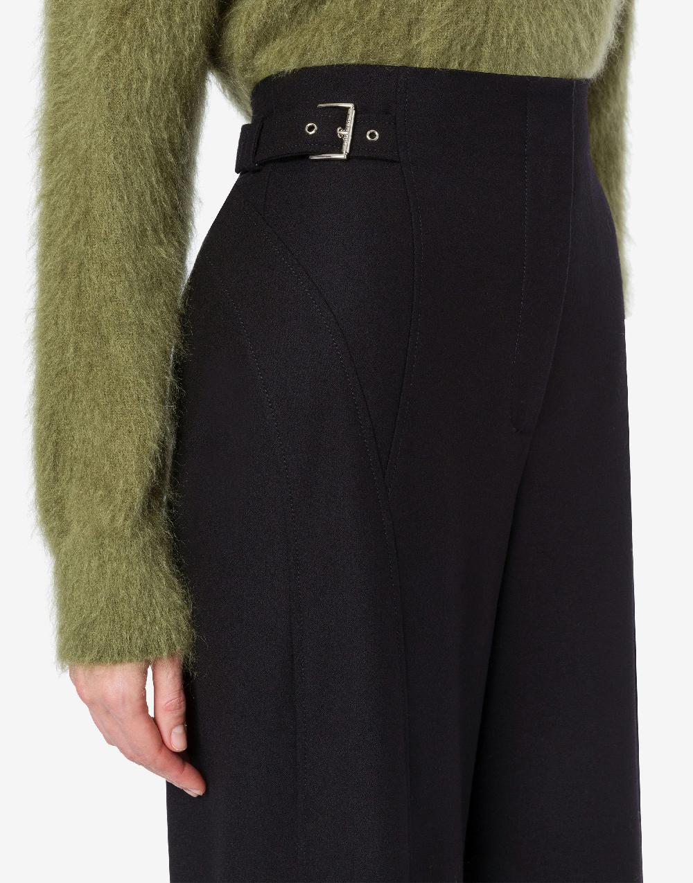 Alberta Ferretti Pantalone in flanella stretch Offerta esclusiva