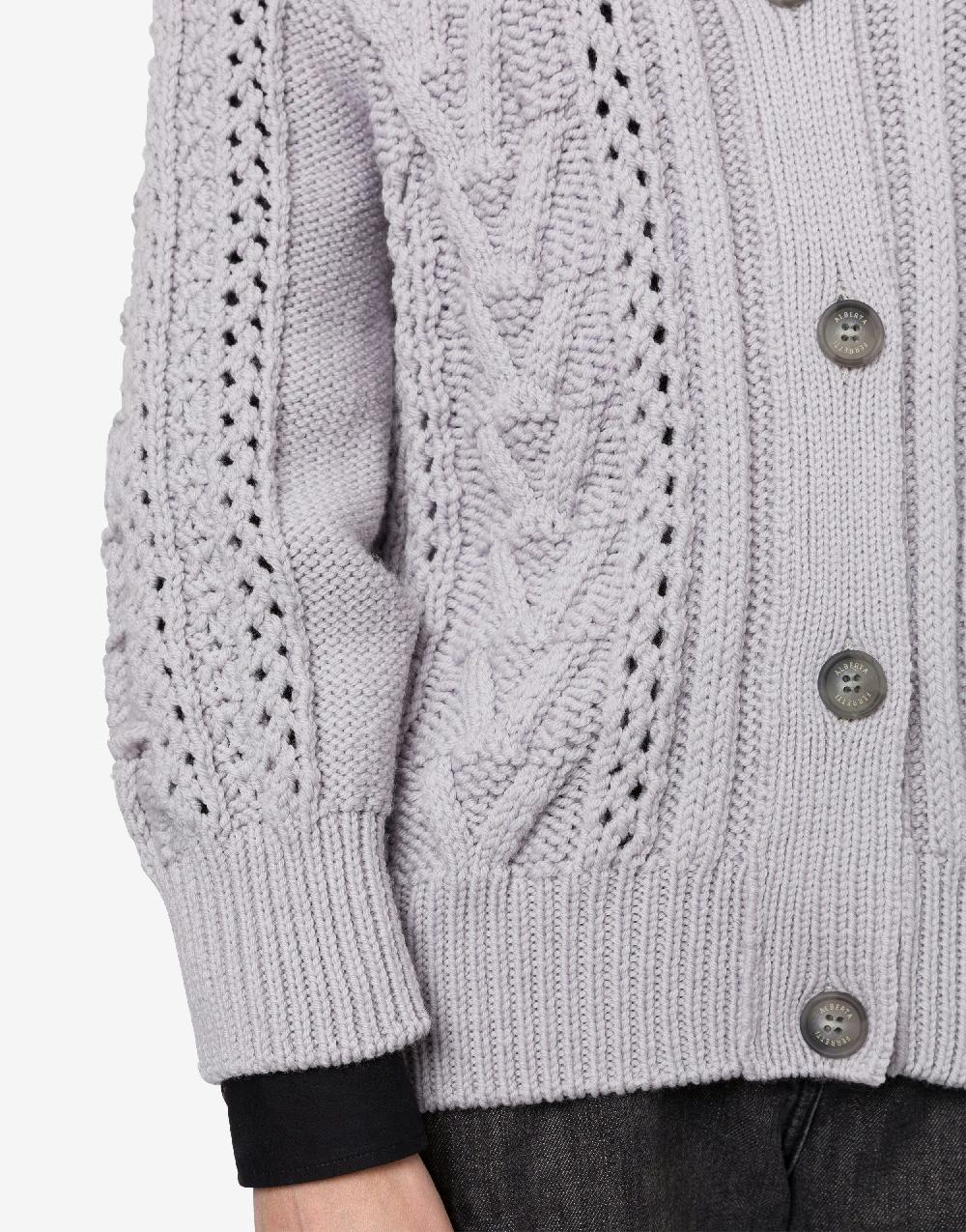 Alberta Ferretti Cardigan oversize in lana Offerta Giorno del Papà