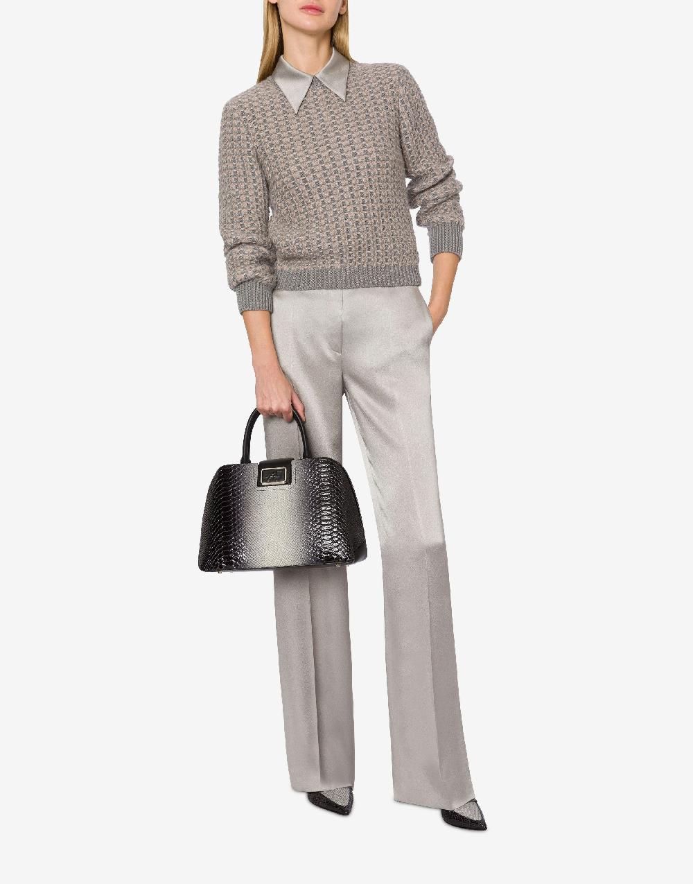 Alberta Ferretti Maglioncino in misto mohair Smaltimento dello stoccaggio