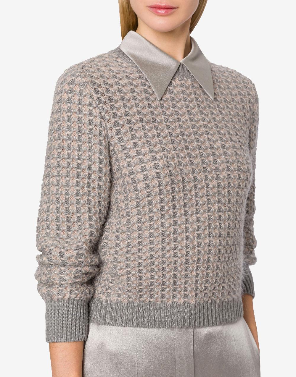 Alberta Ferretti Maglioncino in misto mohair Smaltimento dello stoccaggio